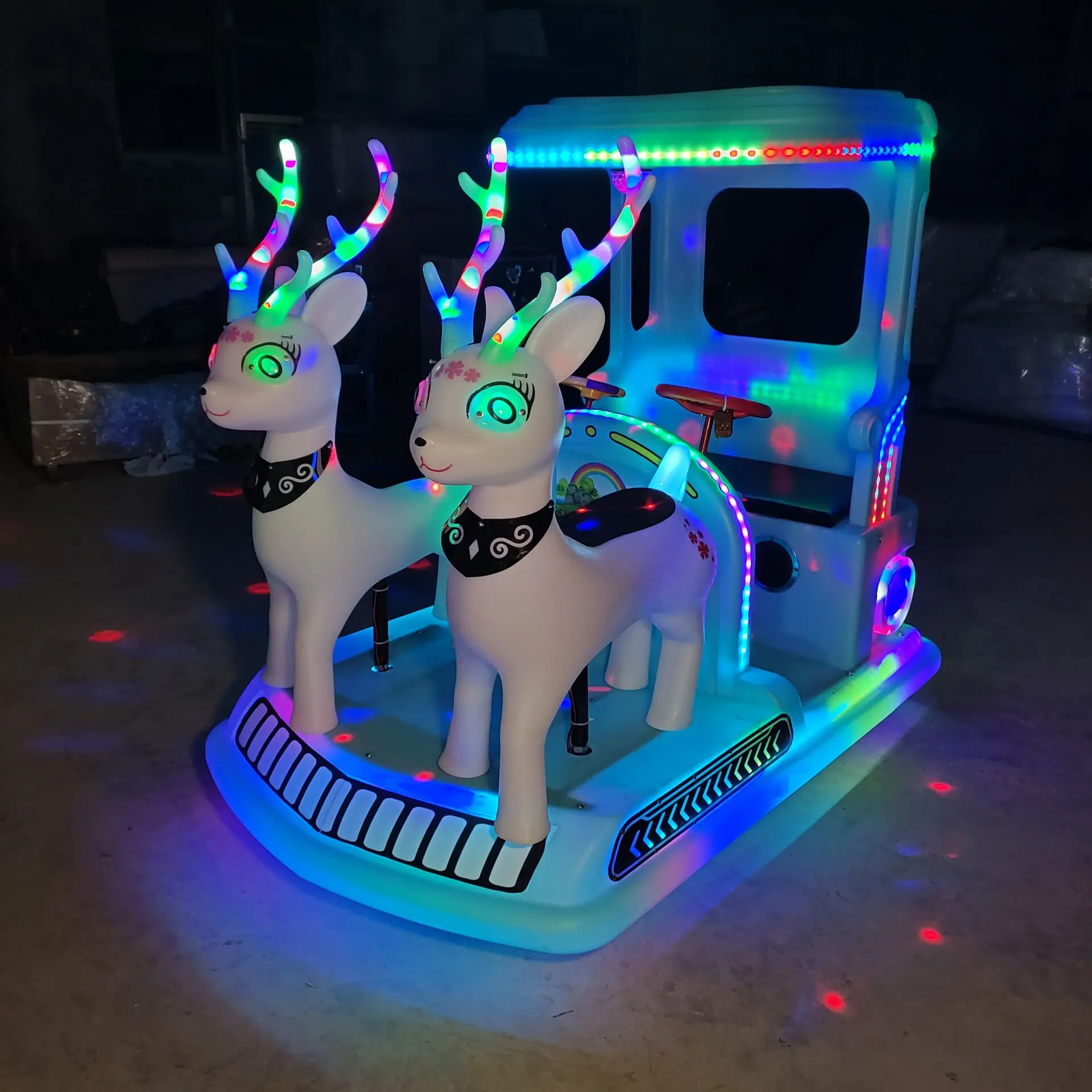 China Bumper Car Manufacturer Key Operation 24v Electric Bumper Cars