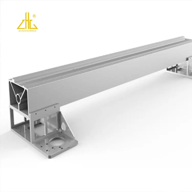 Machined&CNC Aluminum Extrusion Profile CNC Aviation Aluminum Gantry