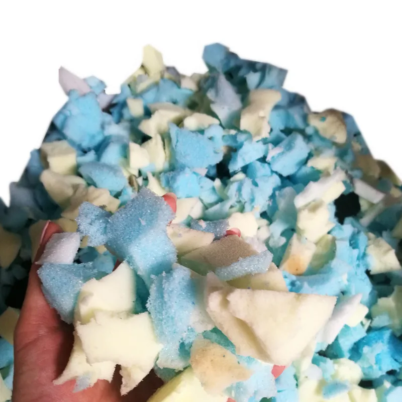 
100% Dry High Quality low density Polyurethane foam shredded scrap 