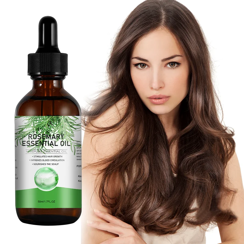 Natural Organic Rosemary Essential Oil Hair Strengthening Nourish Sooth ...