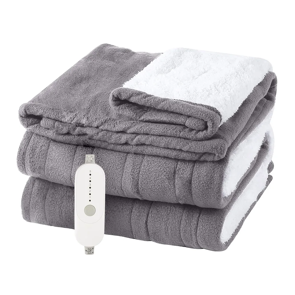 72"x84" Full Size Warm Heating Blanket For Whole Body 4 Heating Levels