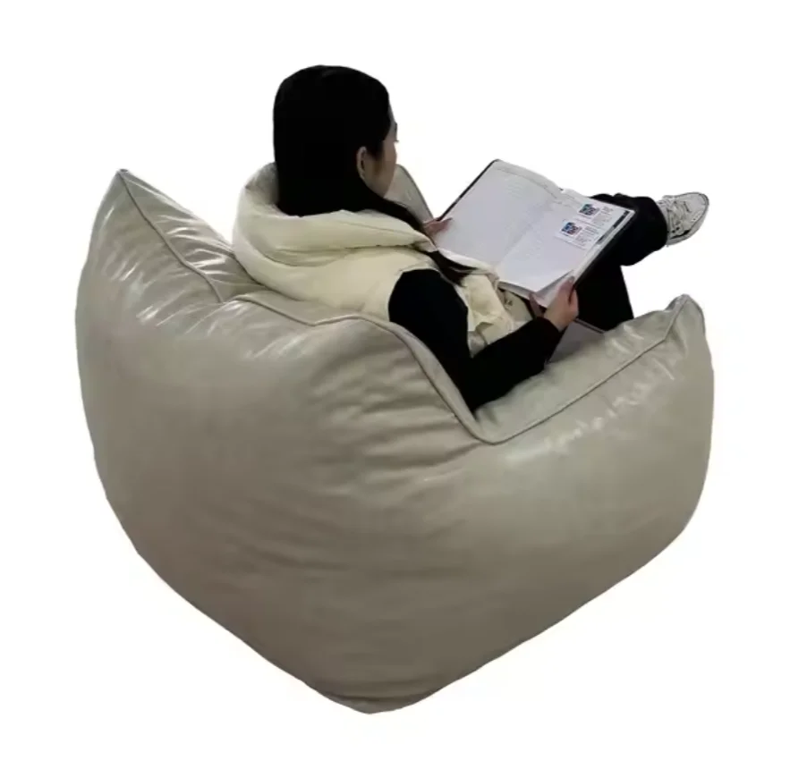 High Quality Soft Japanese-Style Microbeads-Filled Bean Bag Waterproof Lazy Sofa for Comfortable Relaxation Bedroom Hotels