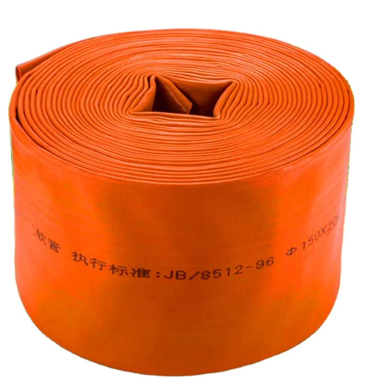 Farm Drip Irrigation System 80mm Lay Flat Pipe 3 4 Inch Water Pump Hose 10 12 bar Pvc Tpu Layflat Hose 6″