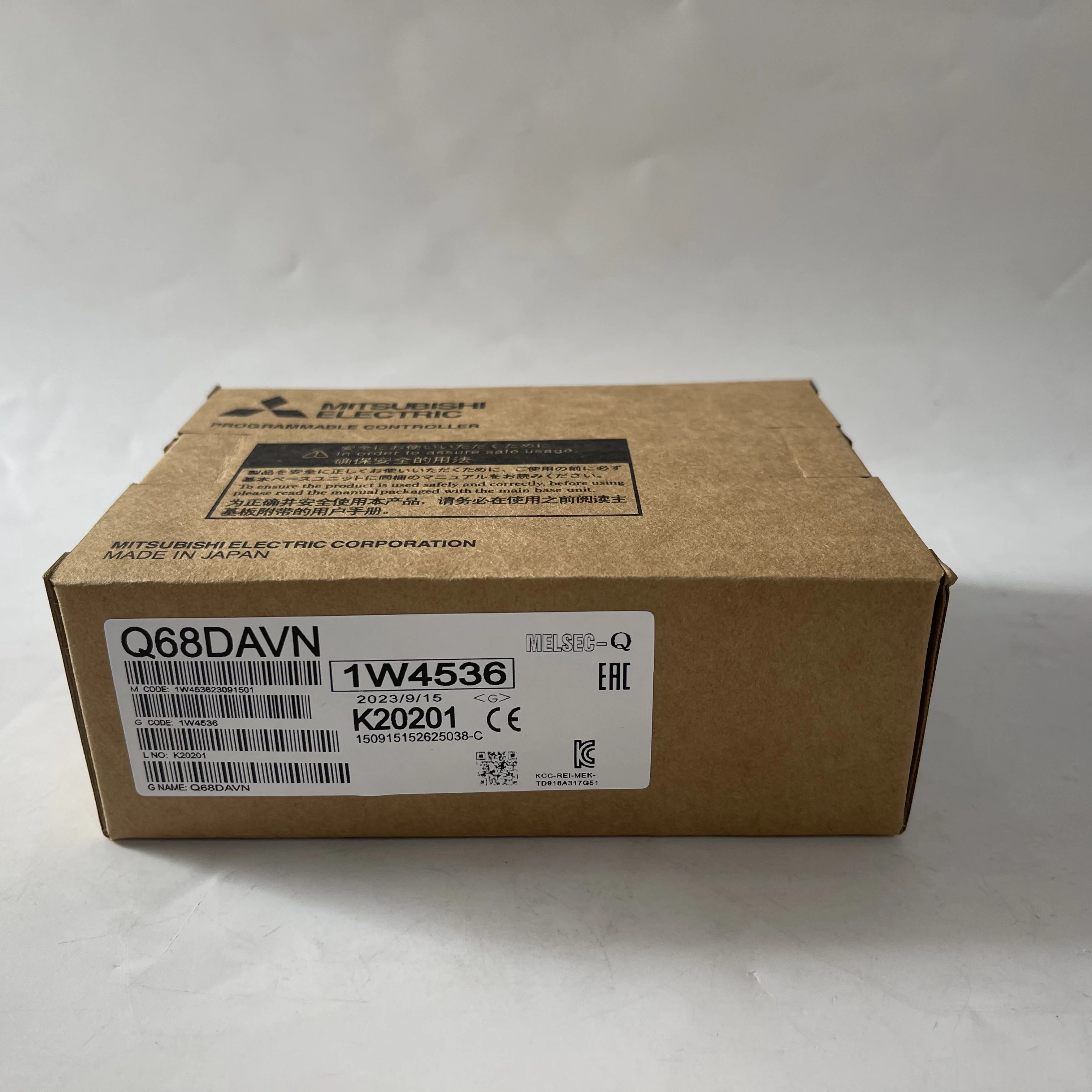 MITSUBISHI PLC Analog Input Module Q68DAVN MITSUBISHI PLC Analog Input Module Q68DAVN