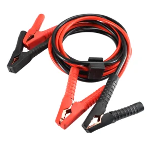 3M Iron Copper Plated CCA Car Battery Alligator Clip Power Charge Cable Extension Cord with Protector