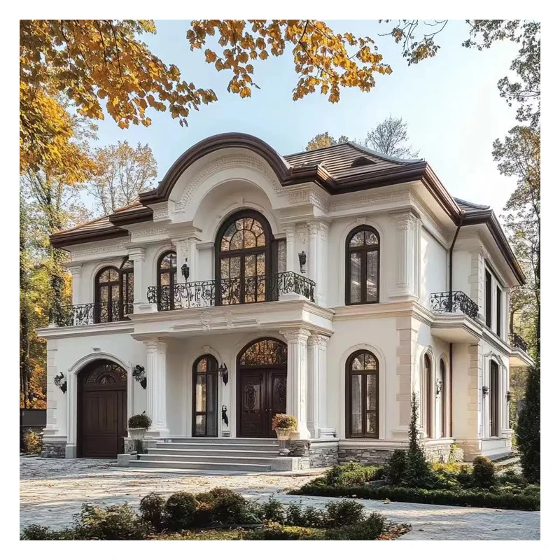 विला सजावट के लिए अनुकूलित डिज़ाइन बीज रंग का चूना पत्थर दरवाज़े का ट्रिम, प्राकृतिक पत्थर की खिड़की की सिल्ली मॉल्डिंग