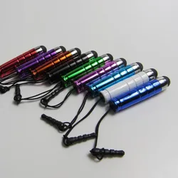 Бесплатная доставка разноцветный универсальный подарок для мобильного телефона маленькая Пылезащитная заглушка стилус сенсорного