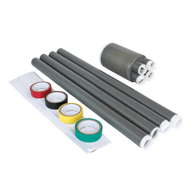 Холодный провод. Кон.кабель.муфта Cold Shrink Kit for 8.7/15kv 3-Core XPLE Cable 150-240.