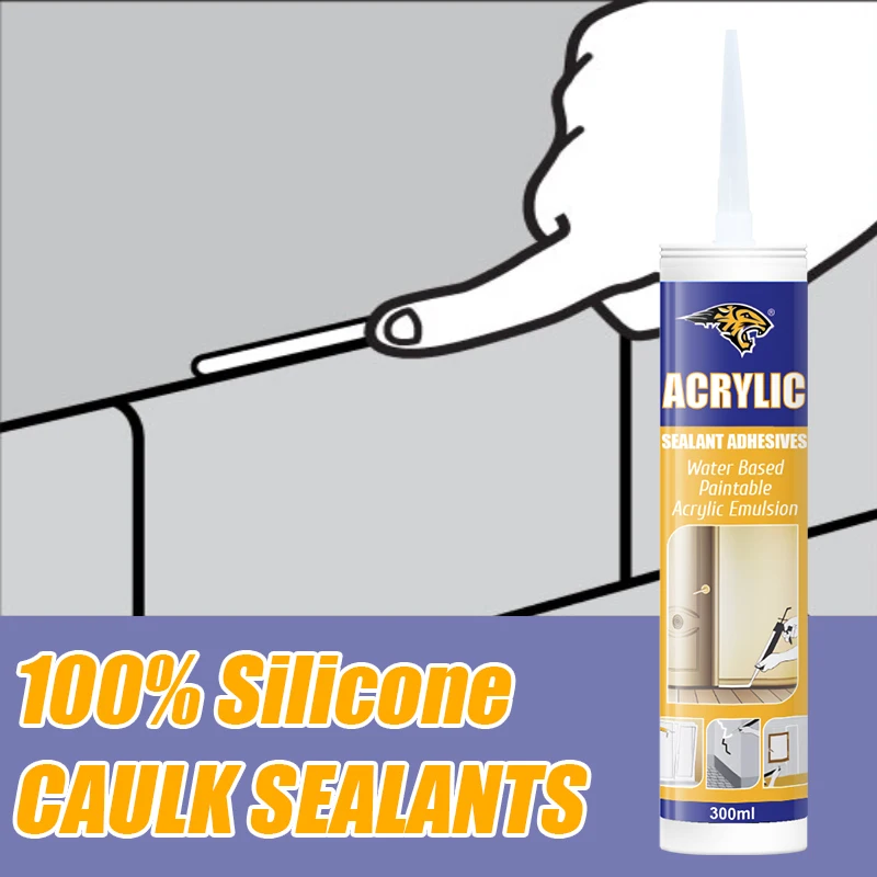 Mastic Acrylic Sealant Repairing Caulking Around Windows Filler