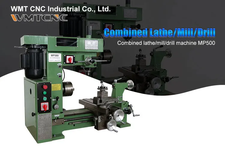 Lathe and Milling Drilling Combine Machine MP500 for Sale - Precision ...