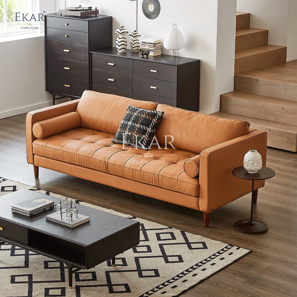 product new design ekar luxury oiled leather living room sofa-62