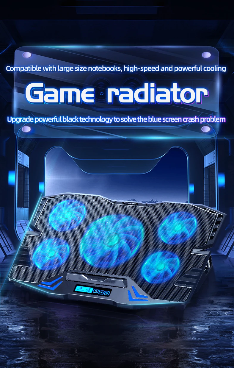 2021 Gaming Laptop Stand With Cooling Fan Usb Computer Cooler Buy