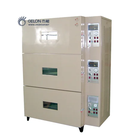 Lithium ion battery machine three Layer Vacuum Oven for battery production line