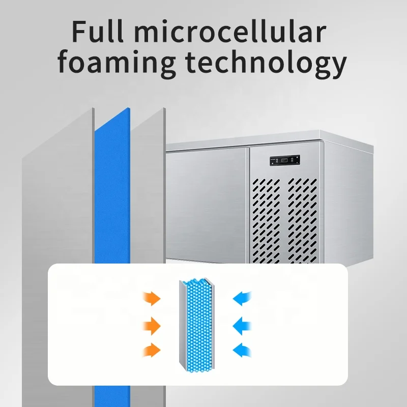 Заводская цена коммерческое домашнее кухонное холодильное оборудование небольшие холодильники и морозильники из нержавеющей стали 450 л для