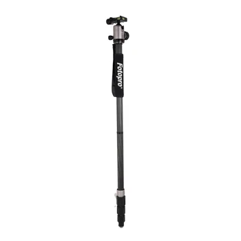 Fotopro C5c+52Q Professional Lightweight Carbon Fiber Best Photo Tripod Telescoping Camera Tripod detail image