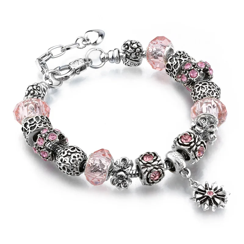 Wholesale Fashionable Hot Diy Lucky Charm Stone Bracelet Jewelry for  Women