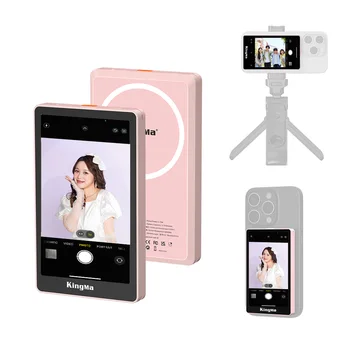 Kingma Phone Vlogging Monitor 4K 30fps Video Casting Built-in  Remote Magnetic Rear Camera Selfie Monitor Screen