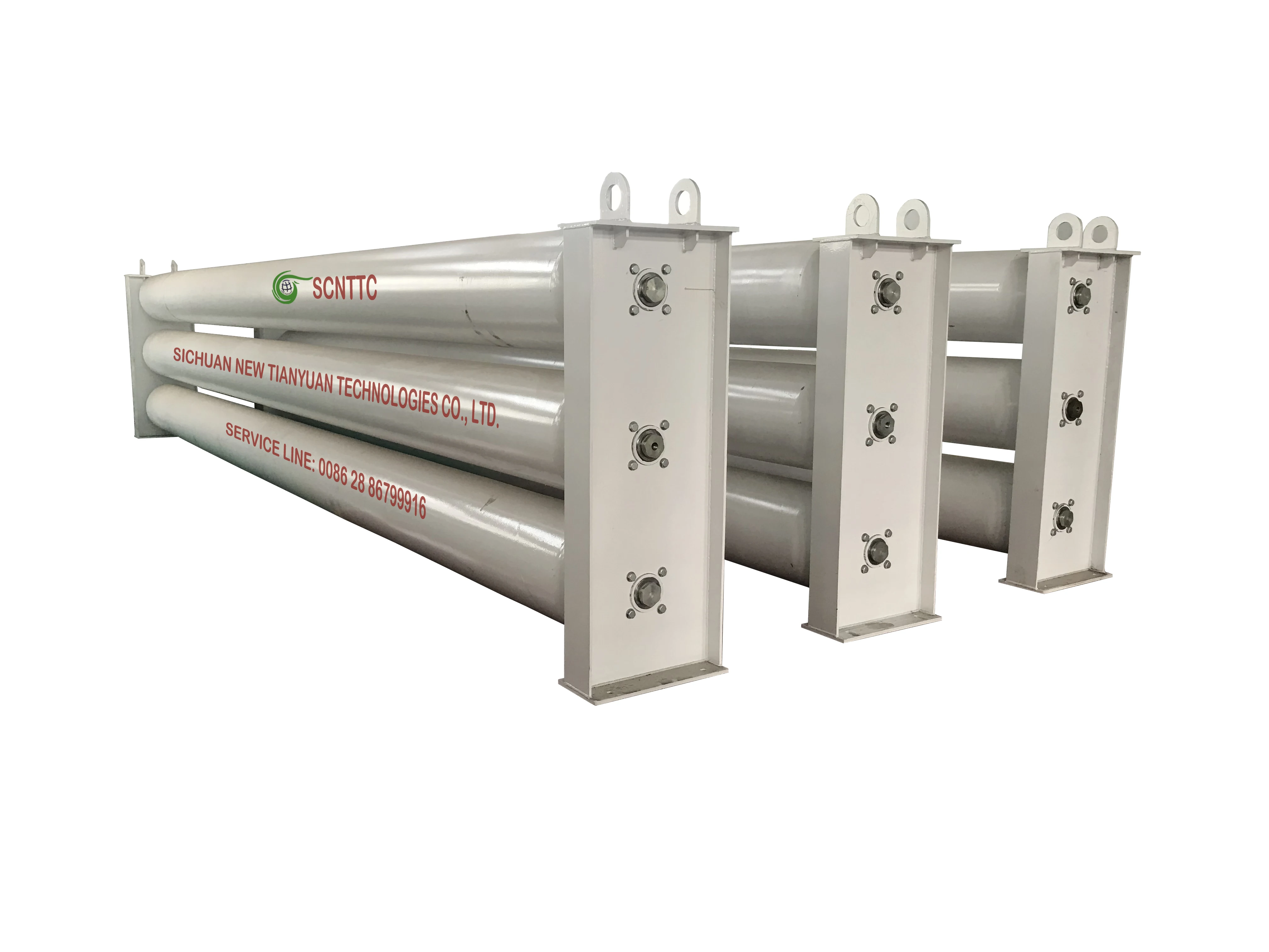 Каскад для хранения СНГ Джамбо-труб грузоподъемностью 6750L