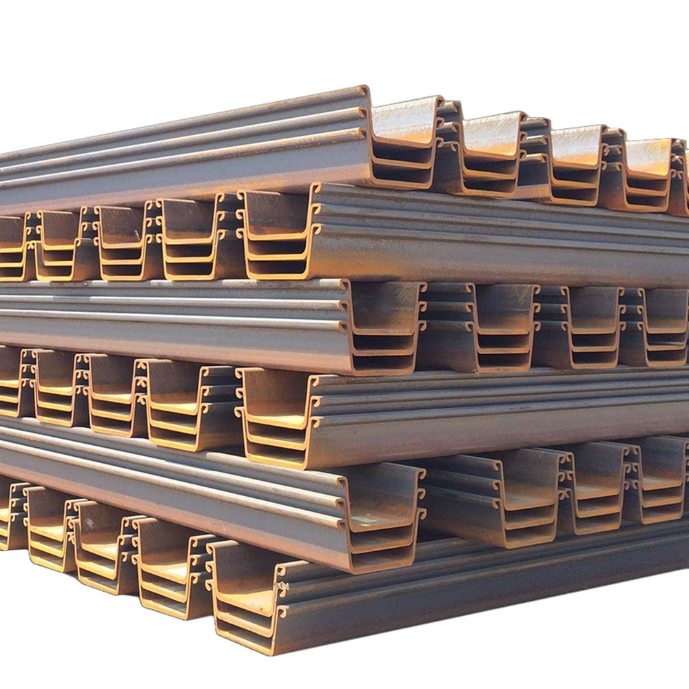 Factory Price SY295 SY390 FSP Type III 3 IIIA 3a Hot Rolled Steel Sheet  Pile for Sale