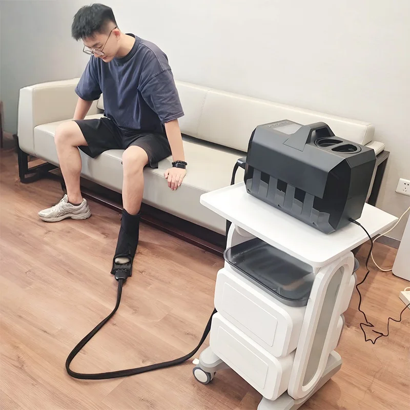 hot and cold compression therapy unit for leg knee shoulder-9
