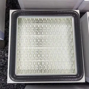 HAVC Hepa Filter for Laminar air Flow Hood AHU Aluminum Frame Air Filter  Mini Pleat HEPA Filter