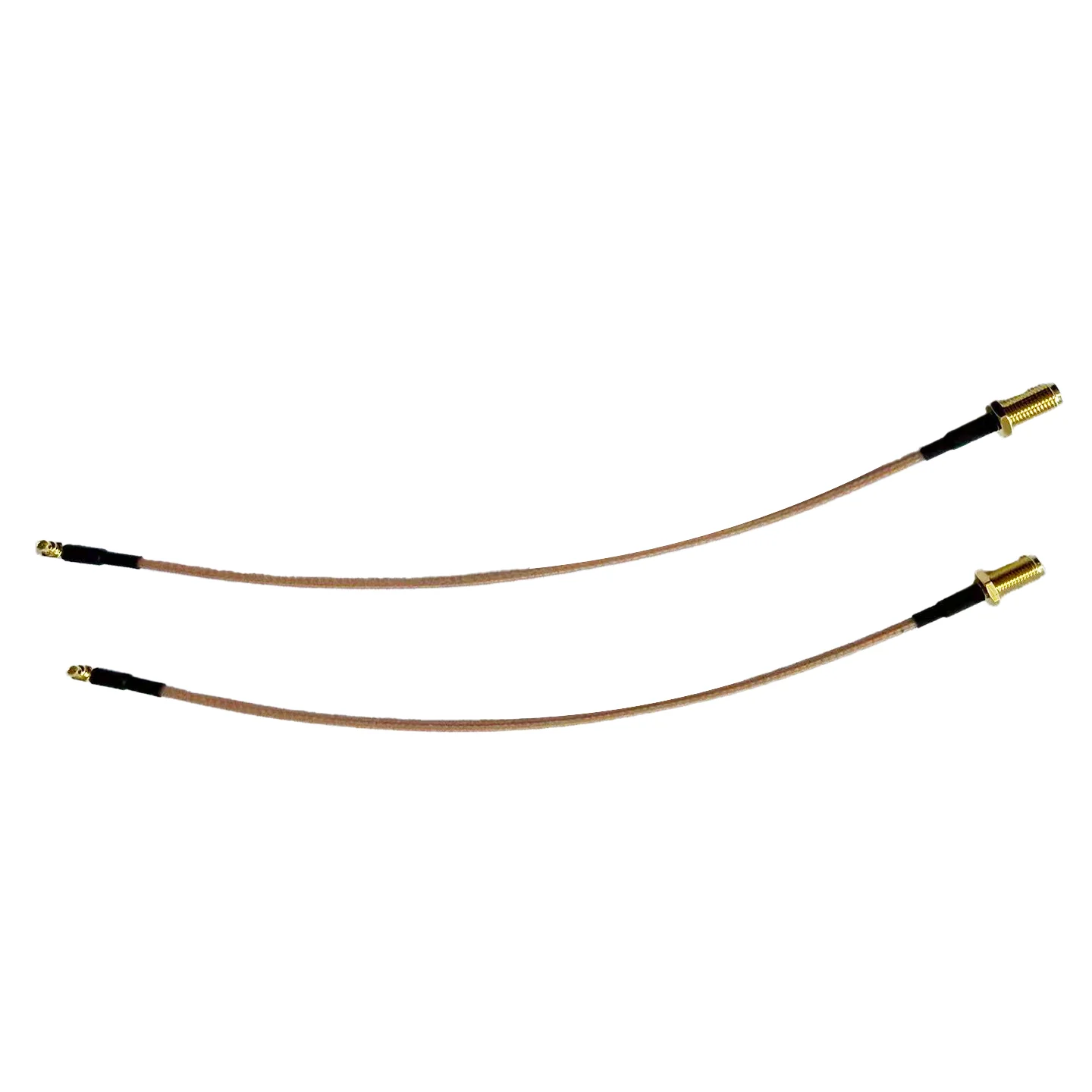 Good Performance SMA-KY-RG316-MMCX-JW RG316 Cable Assembly SMA Female to MMCX Female Angle Connector