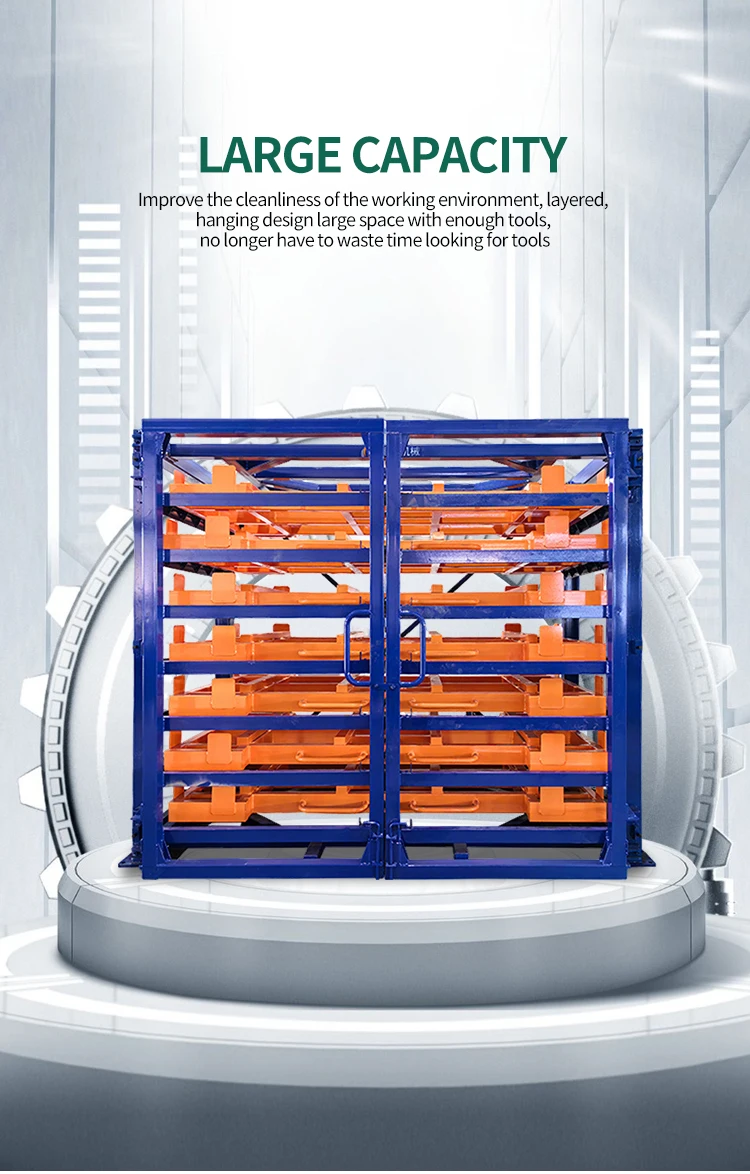 Factory Direct Vertical Roll-Out Racks Heavy Duty Metal Storage Rack ...