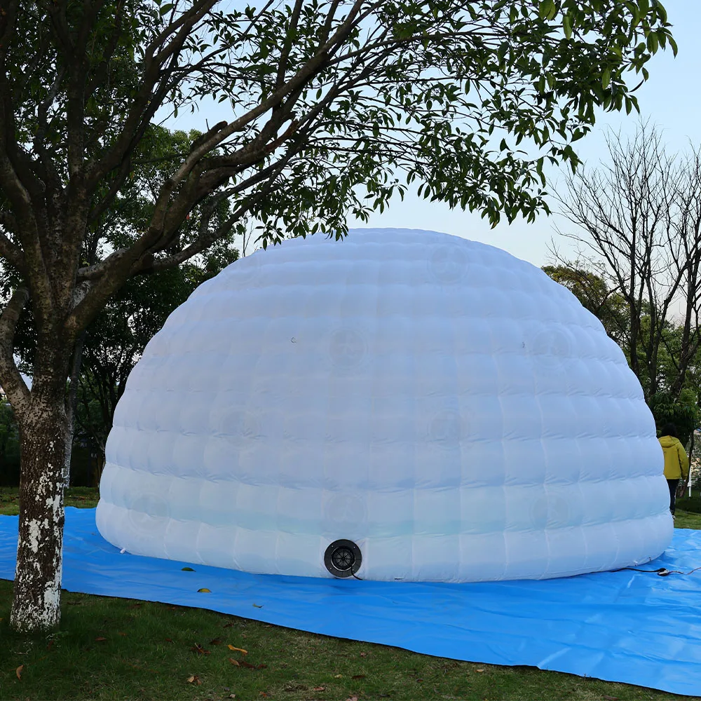 Inflatable Dome Light Party Igloo Dome Tent Inflatable Photo Booth With Led