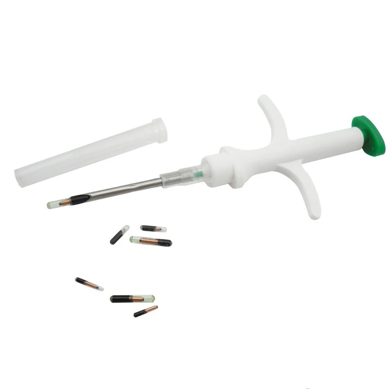 Wholesale Rfid Animal Chip Identification Syringe 2.12*12mm Em4305 Animal Pet Microchip