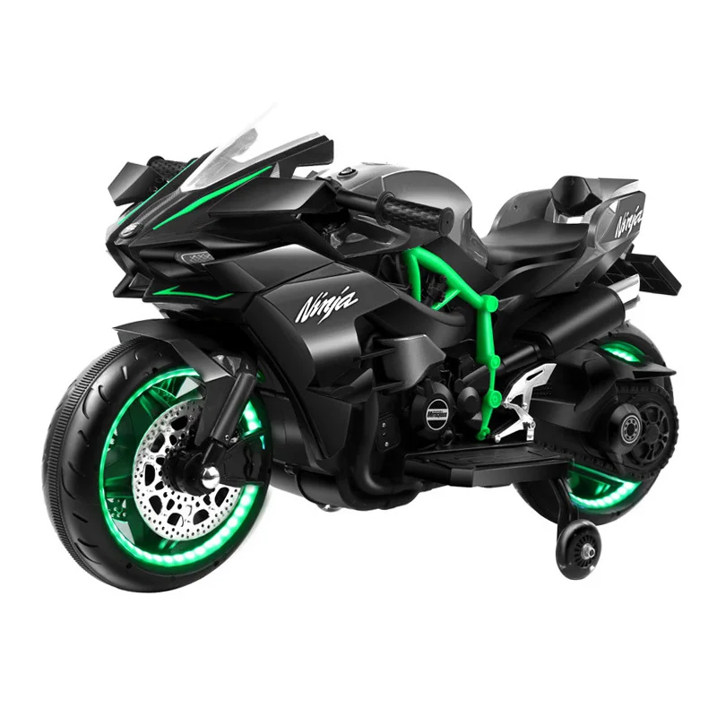 Rechargeable Motorcycle Wheels Race Ride on Car Children for Kids Big Size Two Battery Wooden Pedal Car Unisex Oyt-ride-on Car