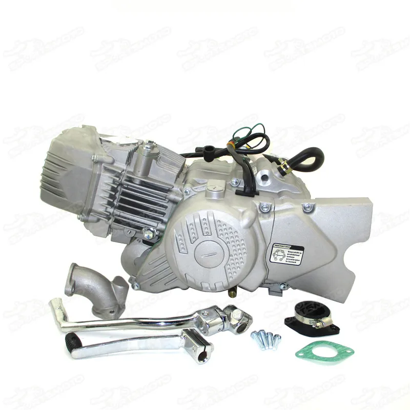 Sinister Mini 190 190cc Engine - Silver Black Motorcycle Chain