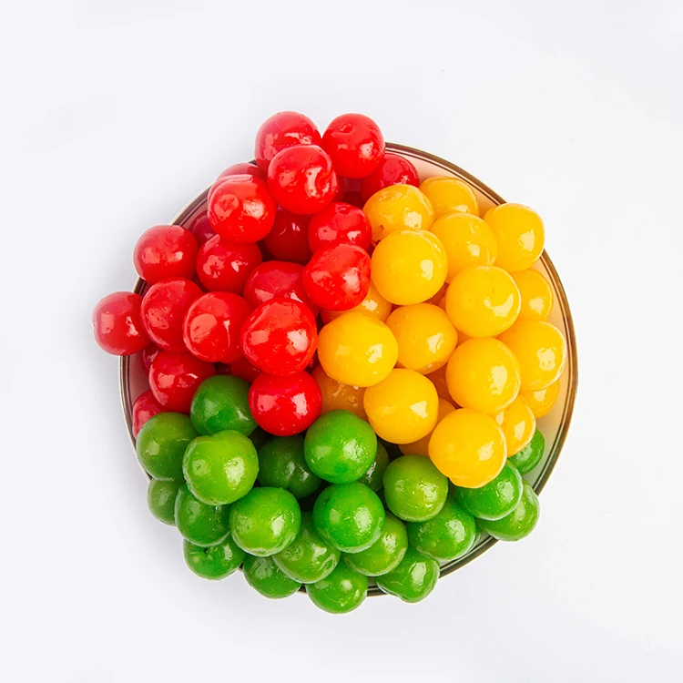 candied red plums dried cherries sweet and sour plums yellow