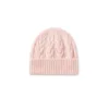 Style torsadé-rose