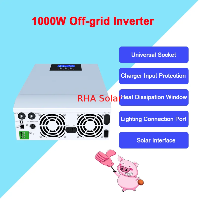 1kw Hybrid Inverter Hybrid Solar System Solar Kit Fotovoltaico Solar ...