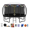 Trampolín de calabaza con accesorios