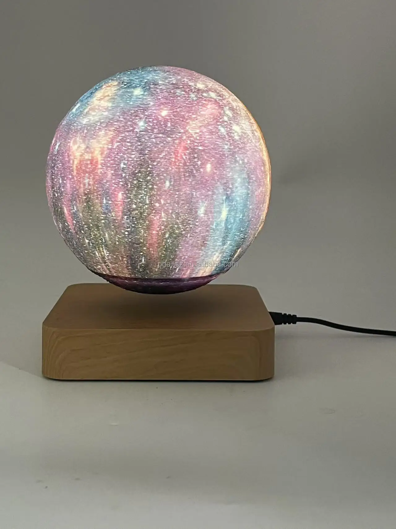 Magnetic Levitation Floating Planets and Moon Table Lamp