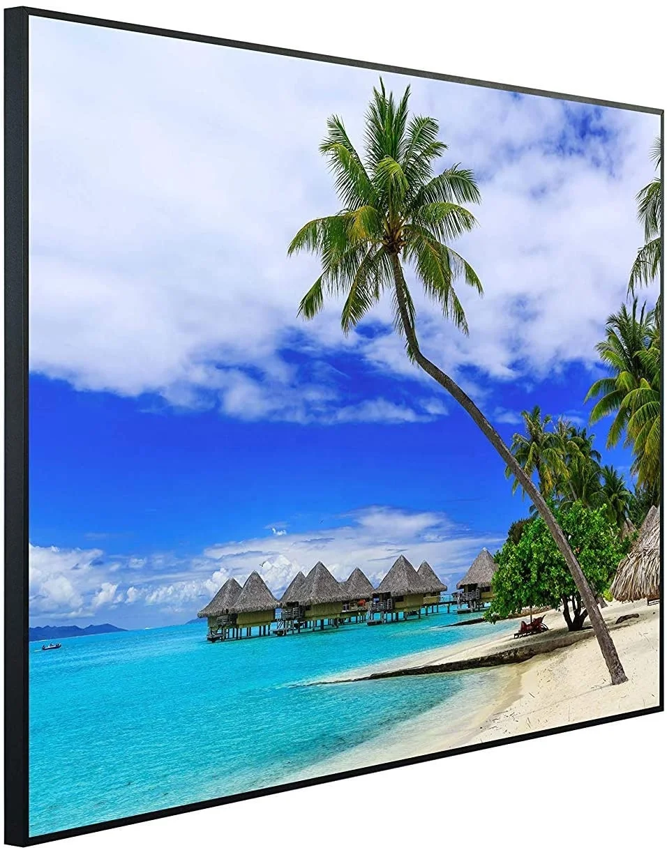 Infrared Heater Far Infrared Heating Panel with UV Picture Size  Printing Vertical Version Infrared Panel Heater