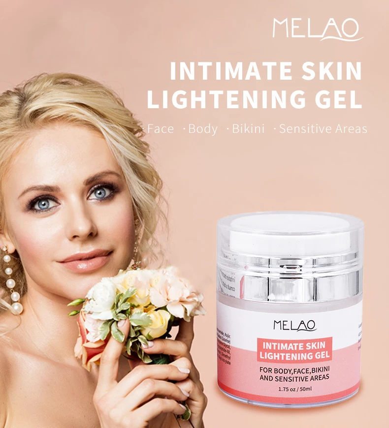 Melao Professional Intimate Lightening Gel Natural Skin Whitening Cream