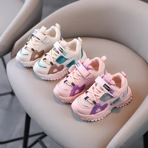 Fashion Spring and Autumn New Children's Boy Girl School Breathable Sports Soft Casual Children's Sneakers