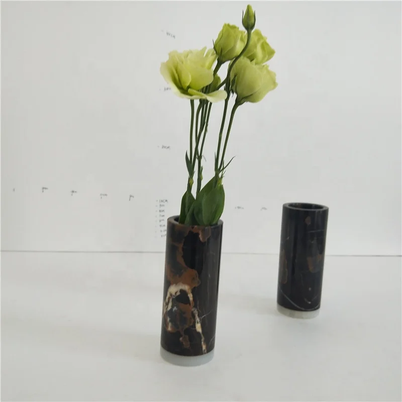 product decorative decoration flower vases tall vase morden home interior marble-3
