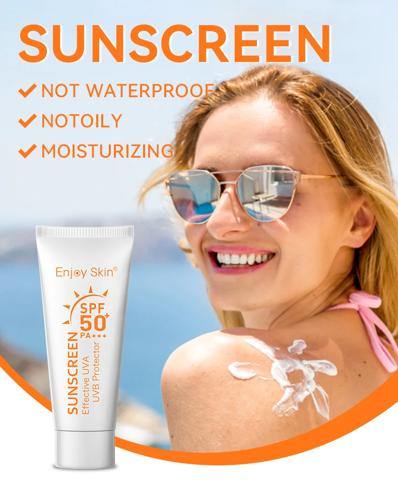 Enjoy Skin Sunscreen Spf50+ Pa+++ Effectively Blocks Uv Rays To Protect ...