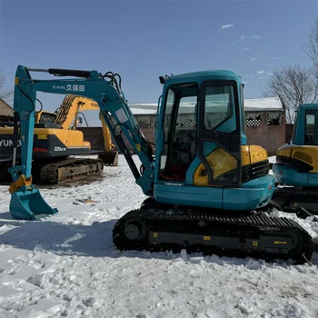 Mini construction machinery the second hand kubota kx155 super mini used crawler excavator made in Japan