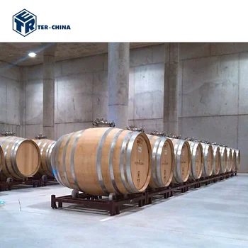 Customized Steel Wine Barrel Rack Cargo & Storage Equipment for Wineries and Warehouses Safe Storage for Oak Barrels