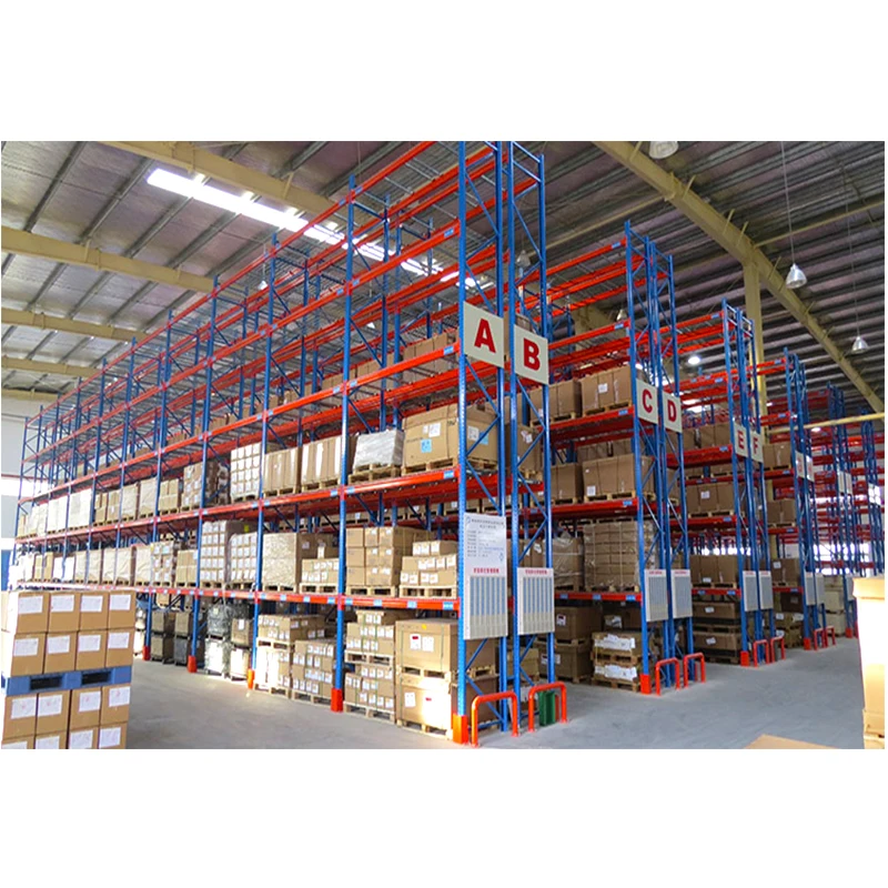 Warehouse stacking rack system metal selective industrial heavy duty pallet racking