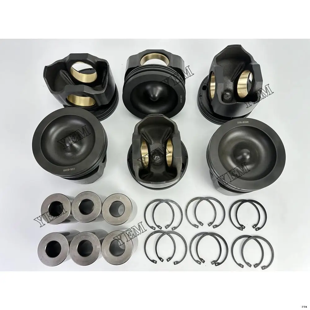 Taiwan Factory Wholesale High Quality Engine Piston Kit 235-8098 319-6715 For Caterpillar C18 High Quality Diesel Engine Parts