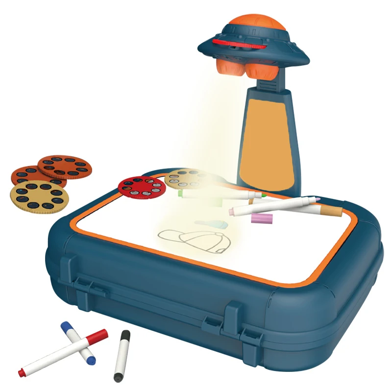 Fun Learning Drawing Projector Table Art Painting Board Led Projecting Learning Educational Doodle Study Desk Drawing Toys