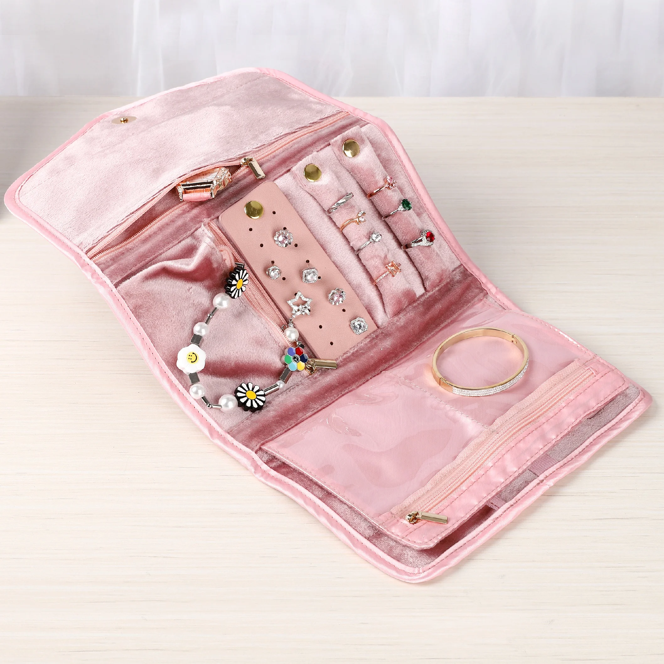 Wholesale Velvet Jewelry Packaging Bags Customizable