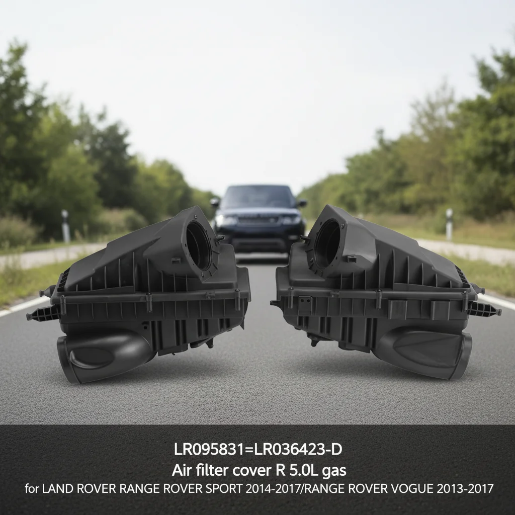 LR095831=LR036423-D Durable Air Filter Cover R 5.0L Gas for LAND ROVER RANGE ROVER SPORT 2014-2017/RANGE ROVER VOGUE 2013-2017