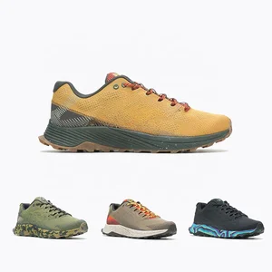 OEM High Quality Men's Training Sports Sneakers Breathable Casual Knitted Running Shoes for Outdoor Walking