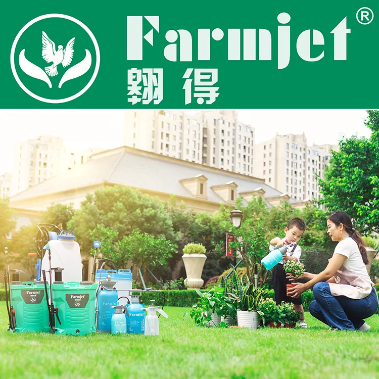 Farmjet 16L Types of Knapsack Sprayer Agricultural Atomizer Plastic Water Tank Liquid Sprayer